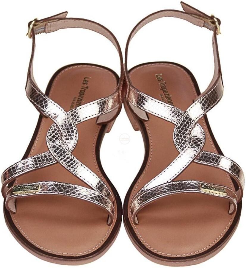 Les tropeziennes par M. Belarbi Leren sandalen van Les Hastral - Foto 2