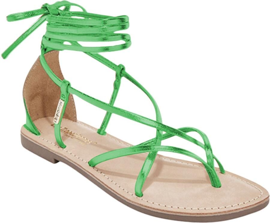 Les tropeziennes par M. Belarbi Leren sandalen van M.belarbi Djoya - Foto 2