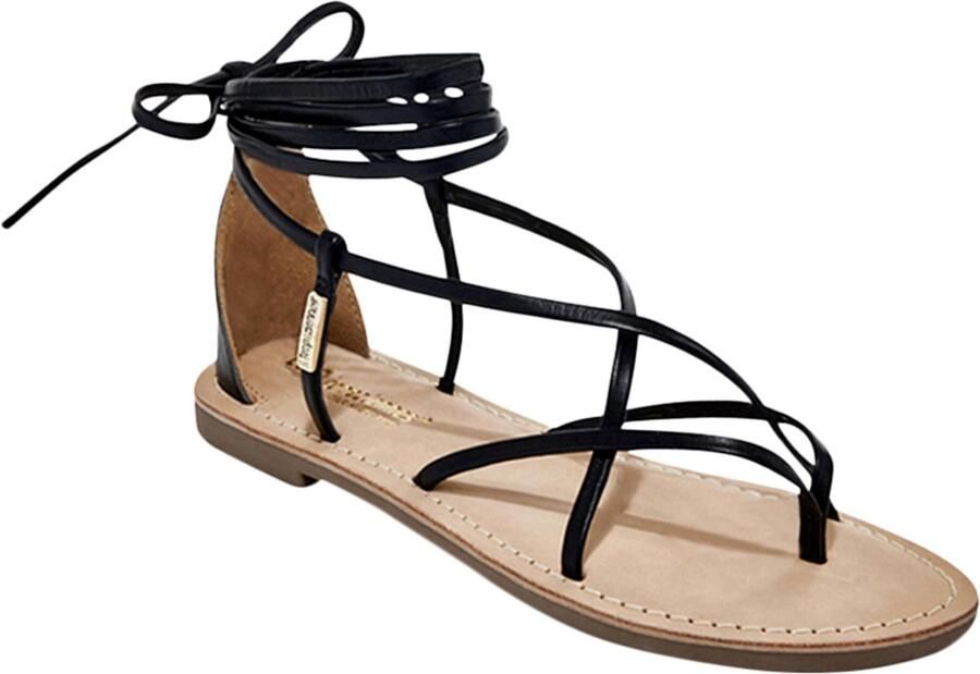 Les tropeziennes par M. Belarbi Leren sandalen van M.belarbi Djoya - Foto 2