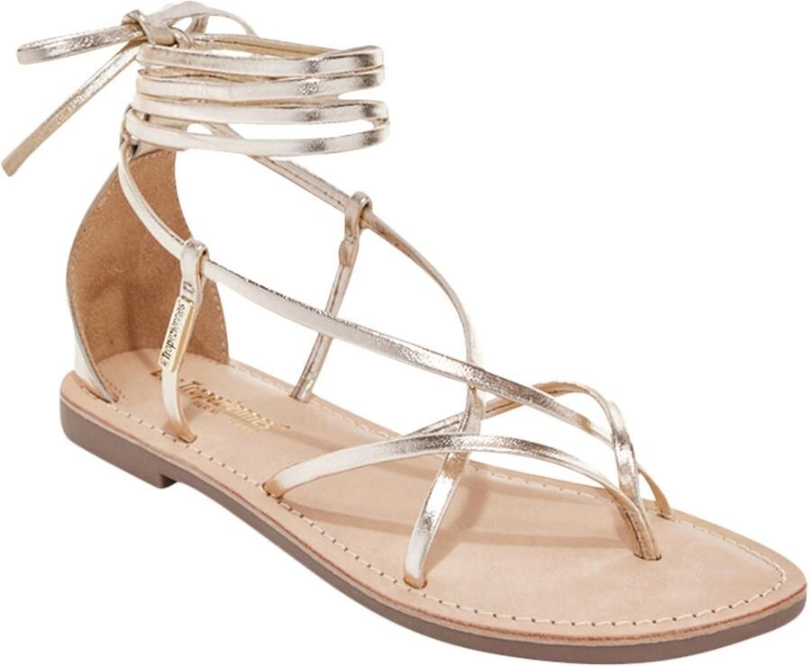 Les tropeziennes par M. Belarbi Leren sandalen van M.belarbi Djoya - Foto 2