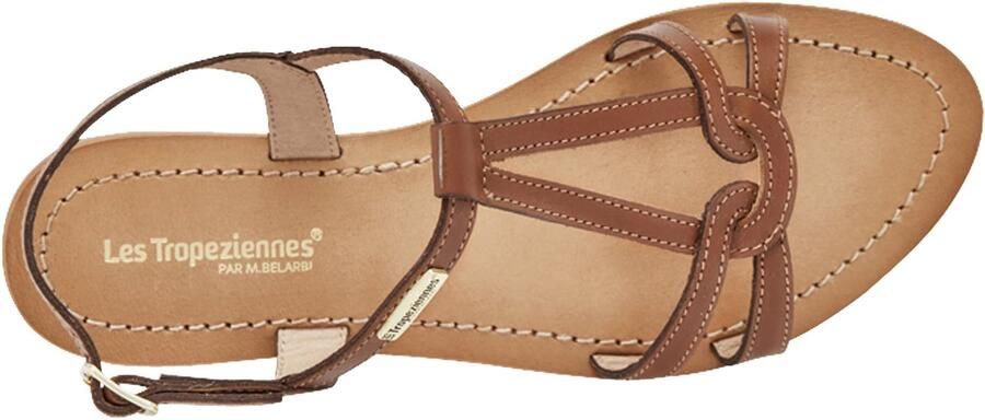 Les tropeziennes par M. Belarbi Leren sandalen van M.belarbi Hacklio