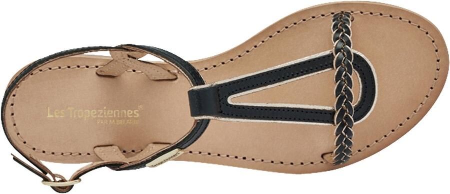 Les tropeziennes par M. Belarbi Leren sandalen van M.belarbi Happy