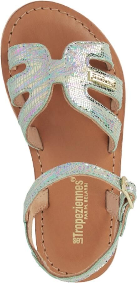 Les tropeziennes par M. Belarbi Leren sandalen voor kinderen van Belarbi Bamia