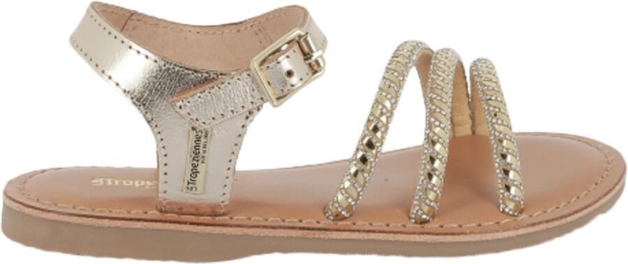 Les tropeziennes par M. Belarbi Leren sandalen voor kinderen van Belarbi Bibigirl
