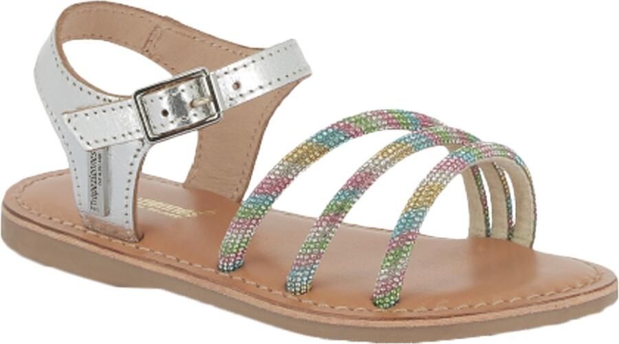 Les tropeziennes par M. Belarbi Leren sandalen voor kinderen van Belarbi Bibigirl