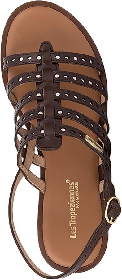 Les tropeziennes par M. Belarbi Les Helectron platte leren sandalen