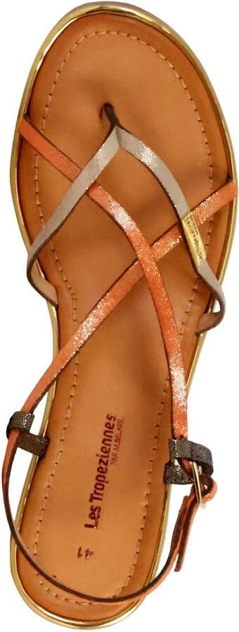 Les tropeziennes par M. Belarbi Monaco leren platte sandaal