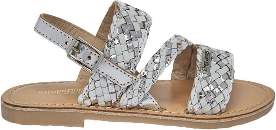 Les tropeziennes par M. Belarbi Plat leren sandaal Bamako voor kinderen