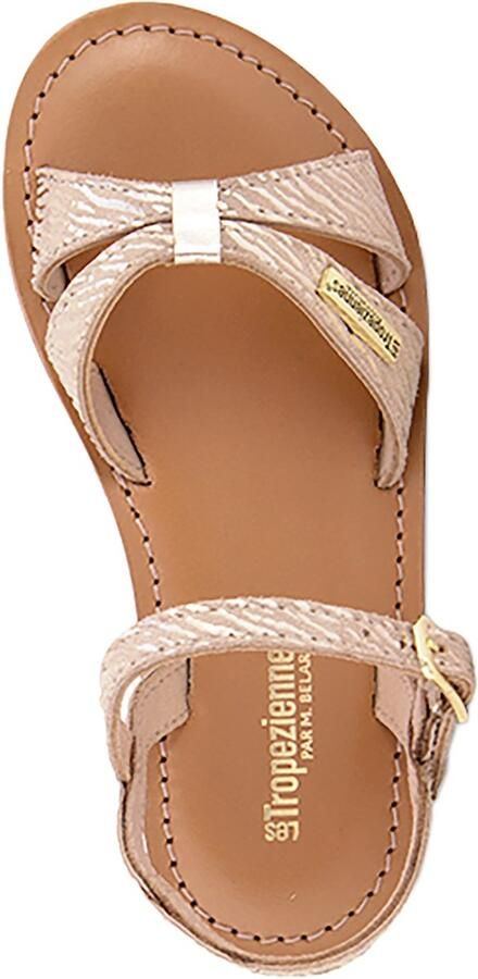 Les tropeziennes par M. Belarbi Platte leren sandalen voor kinderen Belle