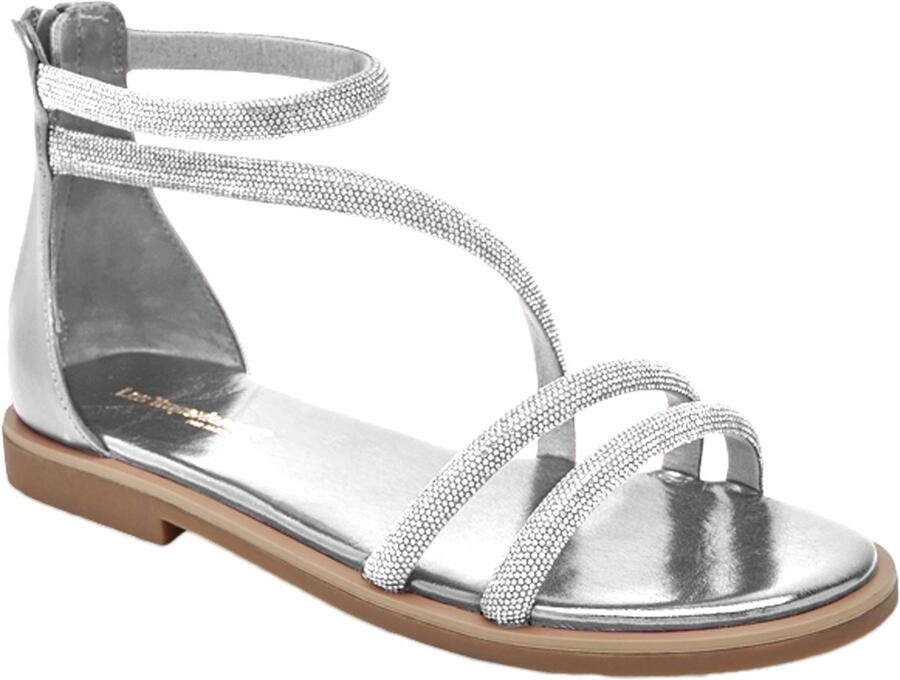 Les tropeziennes par M. Belarbi Platte sandaal van Costa leer