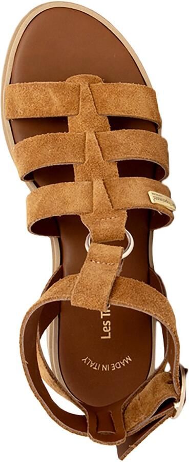 Les tropeziennes par M. Belarbi Platte sandalen van getobd leer