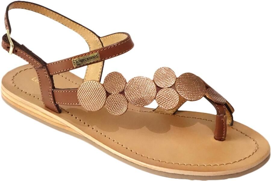 Les tropeziennes par M. Belarbi Platte sandalen van hulstleer