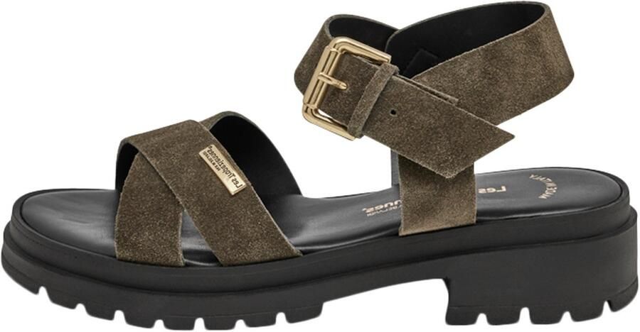 Les tropeziennes par M. Belarbi Platte sandalen van leer