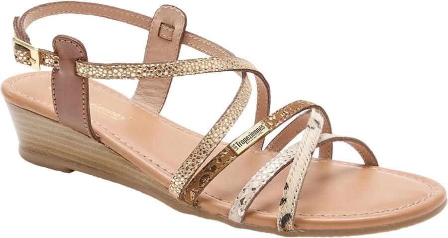 Les tropeziennes par M. Belarbi Sandale Compensée en cuir Haro