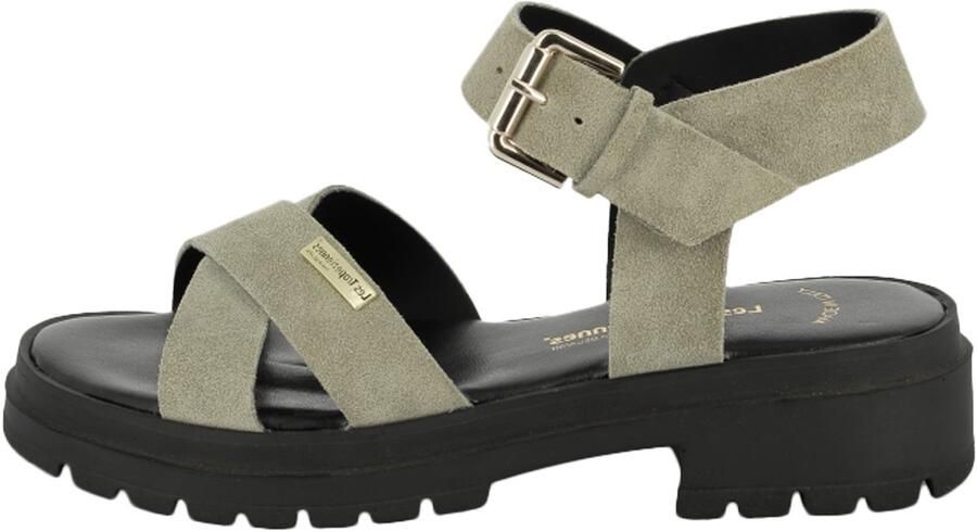 Les tropeziennes par M. Belarbi Tihasued platte leren sandalen - Foto 2