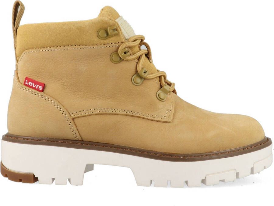 Levi´s Footwear Levi's Solvi Ankle 233618-932-74 Vrouwen Geel Trappers Laarzen
