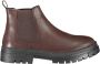 Levi's Veterschoen enkel laars met contrasterende details Brown Heren - Thumbnail 1