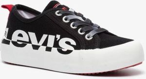 Levi's Canvas New Betty kinder sneakers Zwart