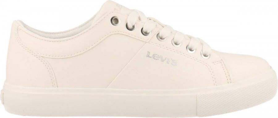 Levi's Plateausneakers Woodward S met levi s opdruk vrijetijdsschoen halfhoge schoen veterschoen - Foto 1