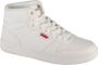 Levi's Drive S High 235888-794-50 Vrouwen Wit Sneakers - Thumbnail 1