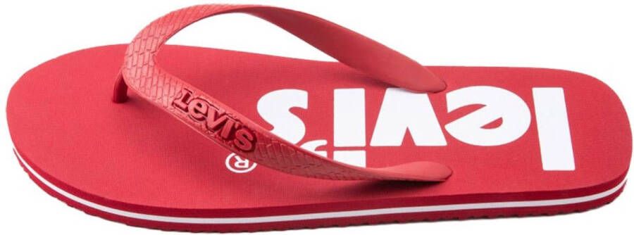 Levi´s Footwear Dixon Poster Slippers Rood Man