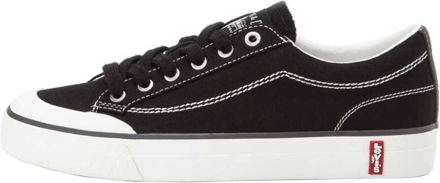 Levi's Plateausneakers LS2 S met sierstiksels vrijetijdsschoen lage schoen veterschoen