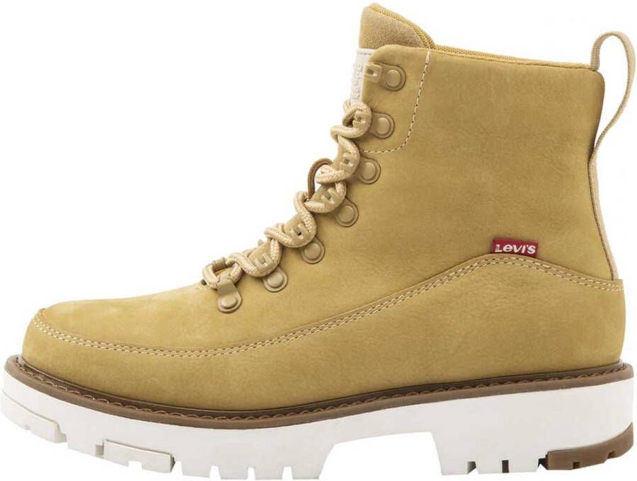 Levi´s Footwear Solvi High Laarzen Geel Vrouw