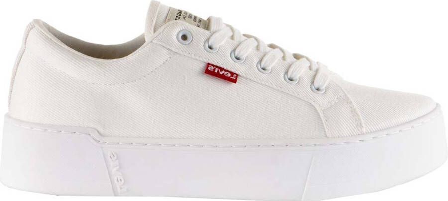 Levi's Plateausneakers TIJUANA 2.0 zachte schachtvering vrijetijdsschoen halsschoen veterschoen