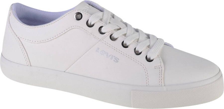 Levi's Plateausneakers Woodward S met levi s opdruk vrijetijdsschoen halfhoge schoen veterschoen