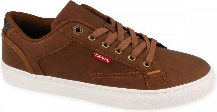 Levi's Sneakers Courtright met subtiele siersteken vrijetijdsschoen lage schoen veterschoen