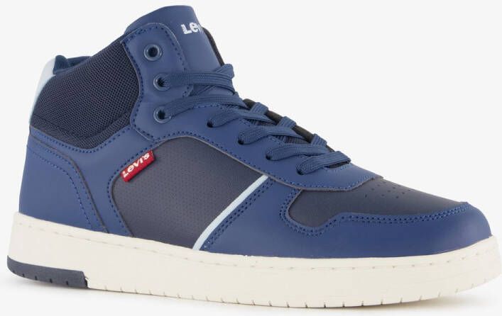 Levi's hoge jongens sneakers blauw Uitneembare zool