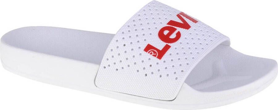 Levi's June Perf S 233025-753-151 Vrouwen Wit Slippers