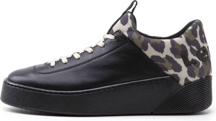 Levi's Levi Sneakers Vrouwen zwart bruin creme