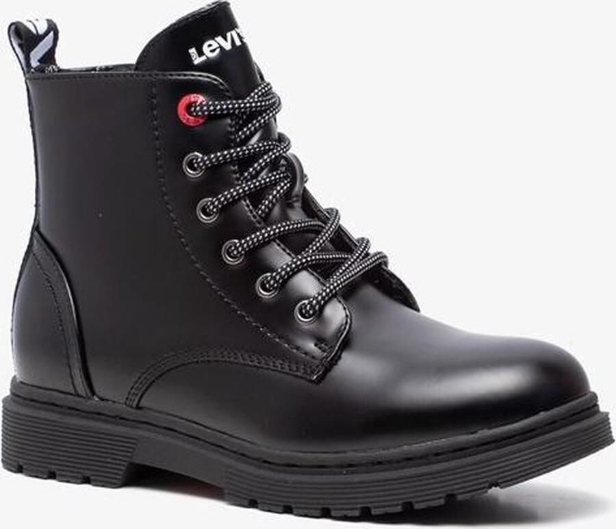 Levi's Clover kinder veterboots Zwart