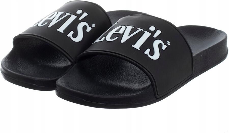 Levi's Dames Klompen POOL VPOL0251S Zwart