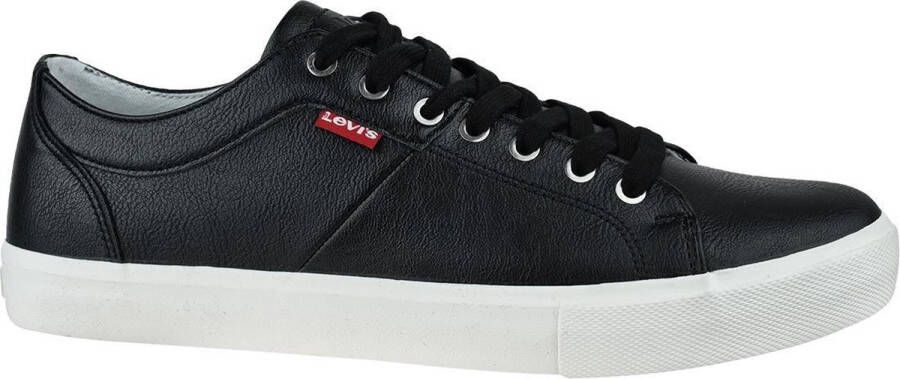 Levi's Sneakers WOODWARD met sierstiksels vrijetijdsschoen lage schoen veterschoen
