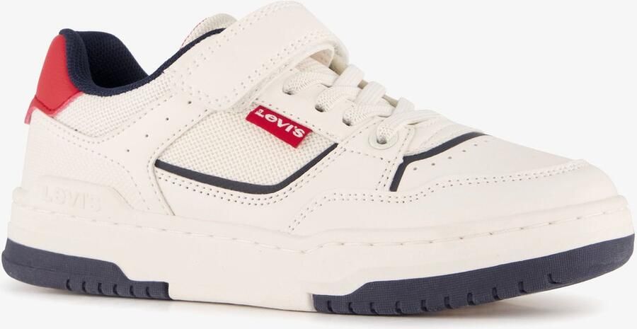 Levi's jongens sneakers wit rood Uitneembare zool