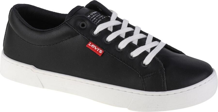 Levis Levi's Malibu Zwart Sneakers van canvas voor dames - Foto 2
