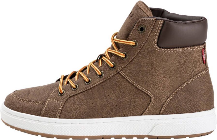 Levi's Sneakers PIPER MID veterschoenen vrijetijdsschoen veterschoenen met logo-embossing