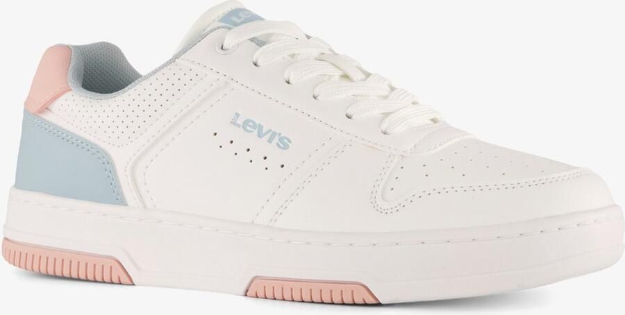 Levi's sneakers wit pastel Uitneembare zool