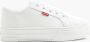 Levis Witte platform canvas sneaker - Thumbnail 1