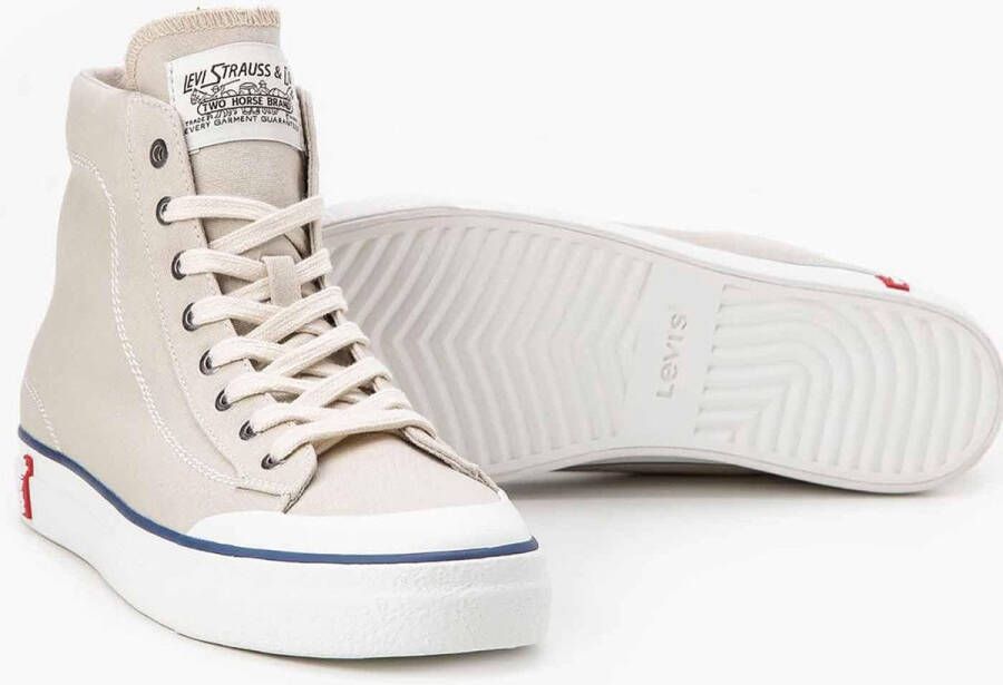 Levis Witte platform canvas sneaker