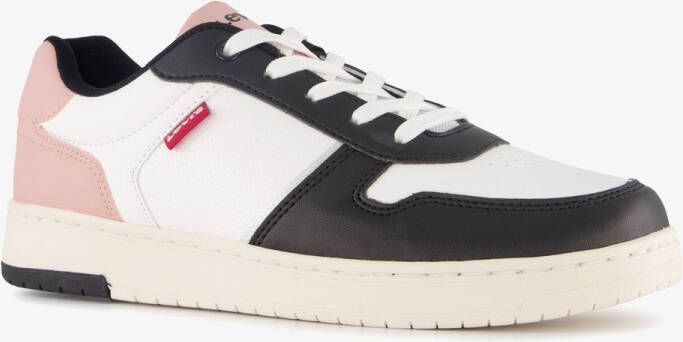 Levi's meisjes sneakers roze zwart