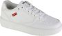 Levi's Paige 235651-794-50 Vrouwen Wit Sneakers - Thumbnail 1