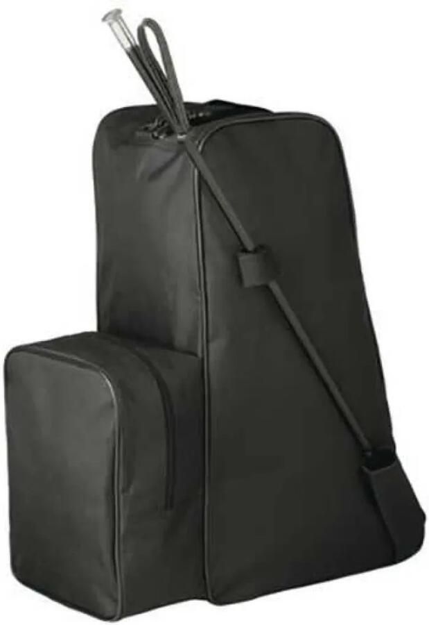 Lexhis 3 Rijlaarzen Tas Zwart