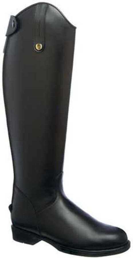 Lexhis Ariana Synthetic Elastic Zipper Dames Rijlaarzen Zwart Regular Vrouw