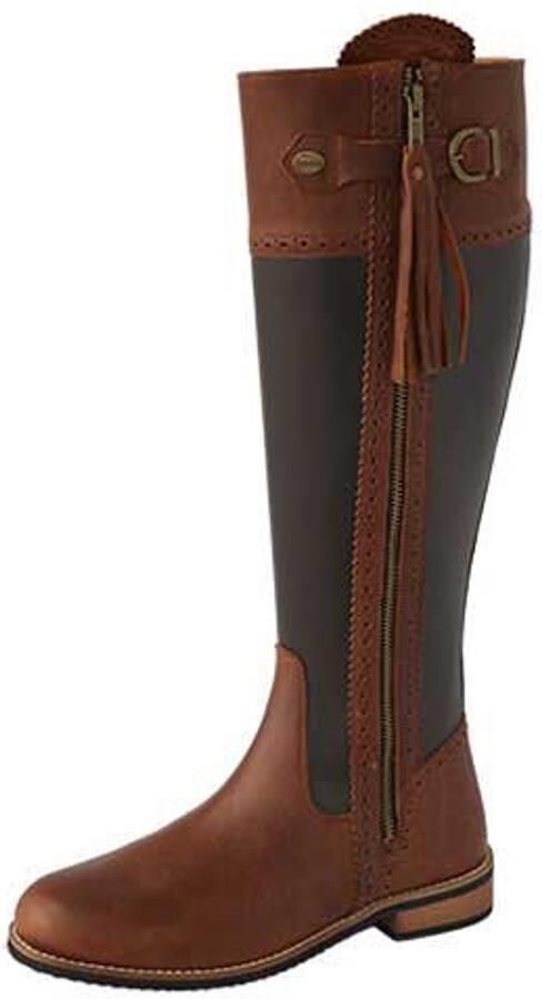 Lexhis Monteira Alta Classic Dames Rijlaarzen Bruin Regular Vrouw