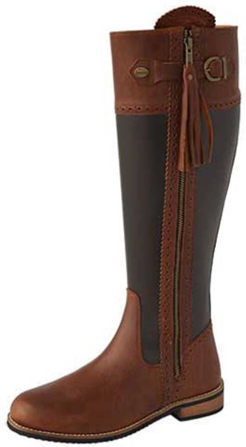 Lexhis Monteira Alta Classic Dames Rijlaarzen Bruin Regular