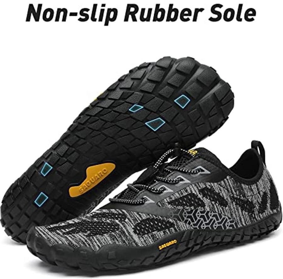Lichte en Ade de Blotevoetenschoenen voor Trailrunning en Aquatische Activiteiten