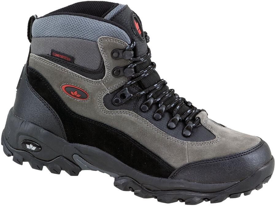 Lico Wandelschoenen Milan Heren Suède Grijs bruin - Foto 3
